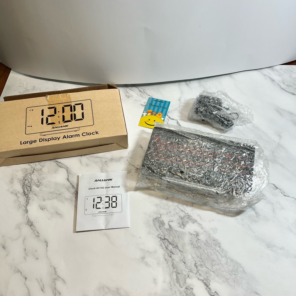 Anjanak‎ Digital Alarm Clock NEW